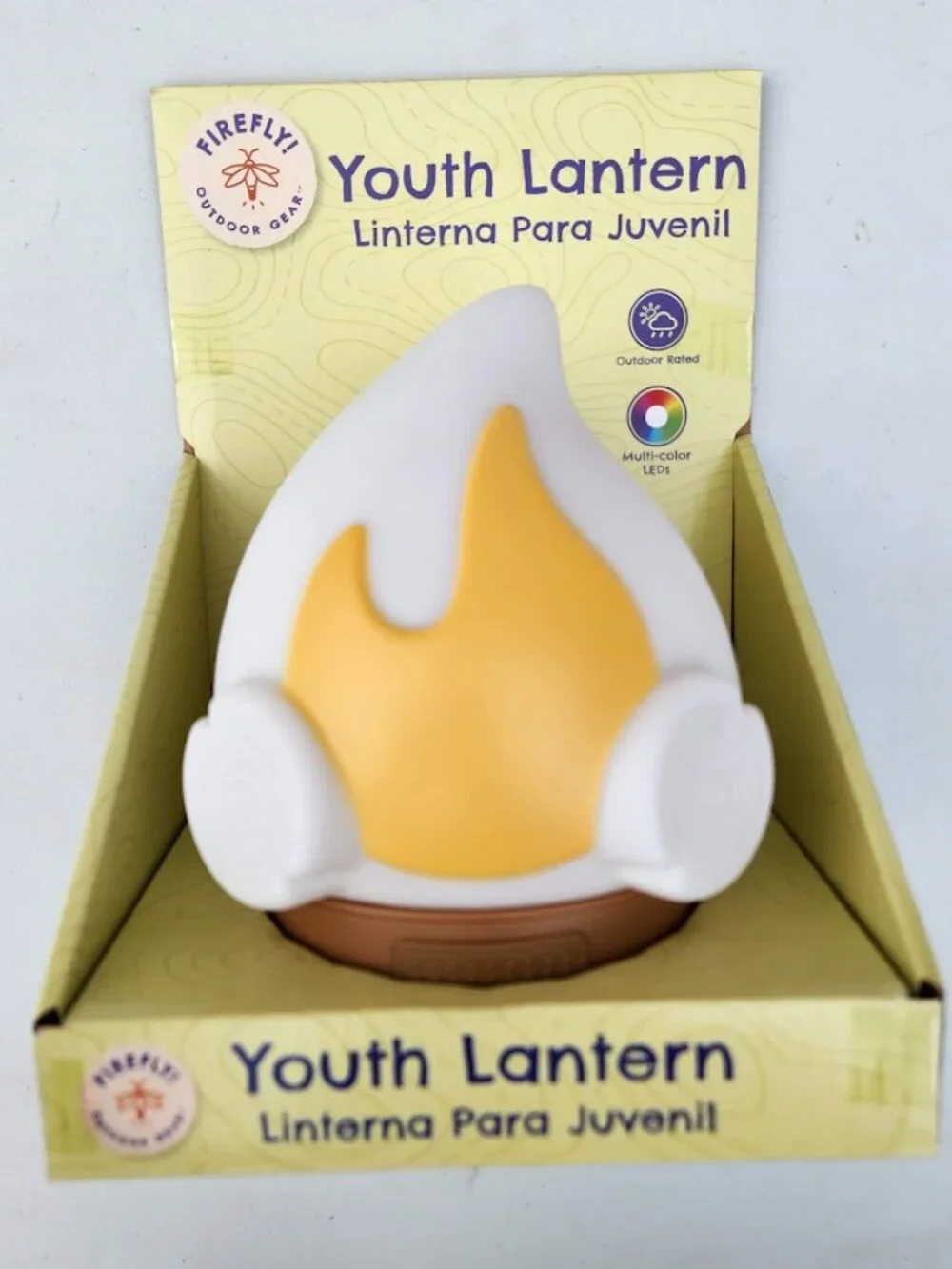 NEW Firefly Fire Lantern Flame Kids Outdoor Night Light Camping LED Multi Color